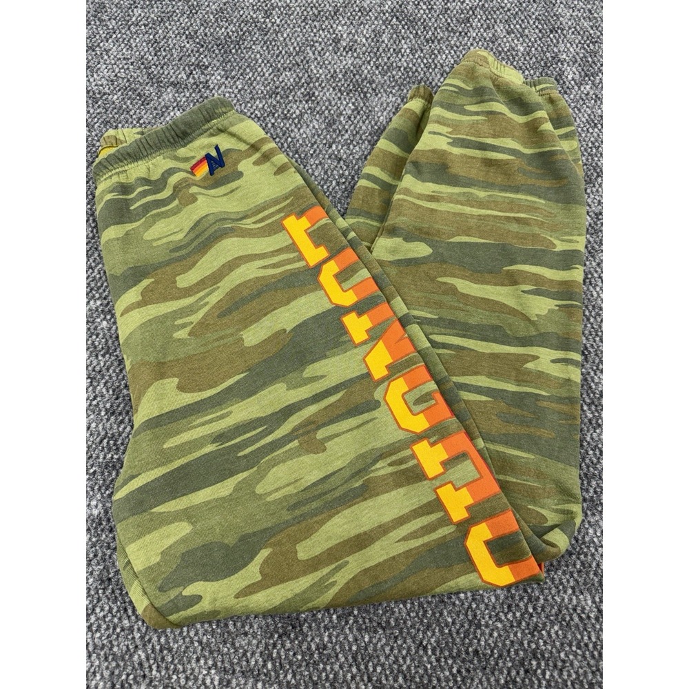Aviator Nation University Texas Longhorns Camo Sweatpants Joggers • Unisex Large